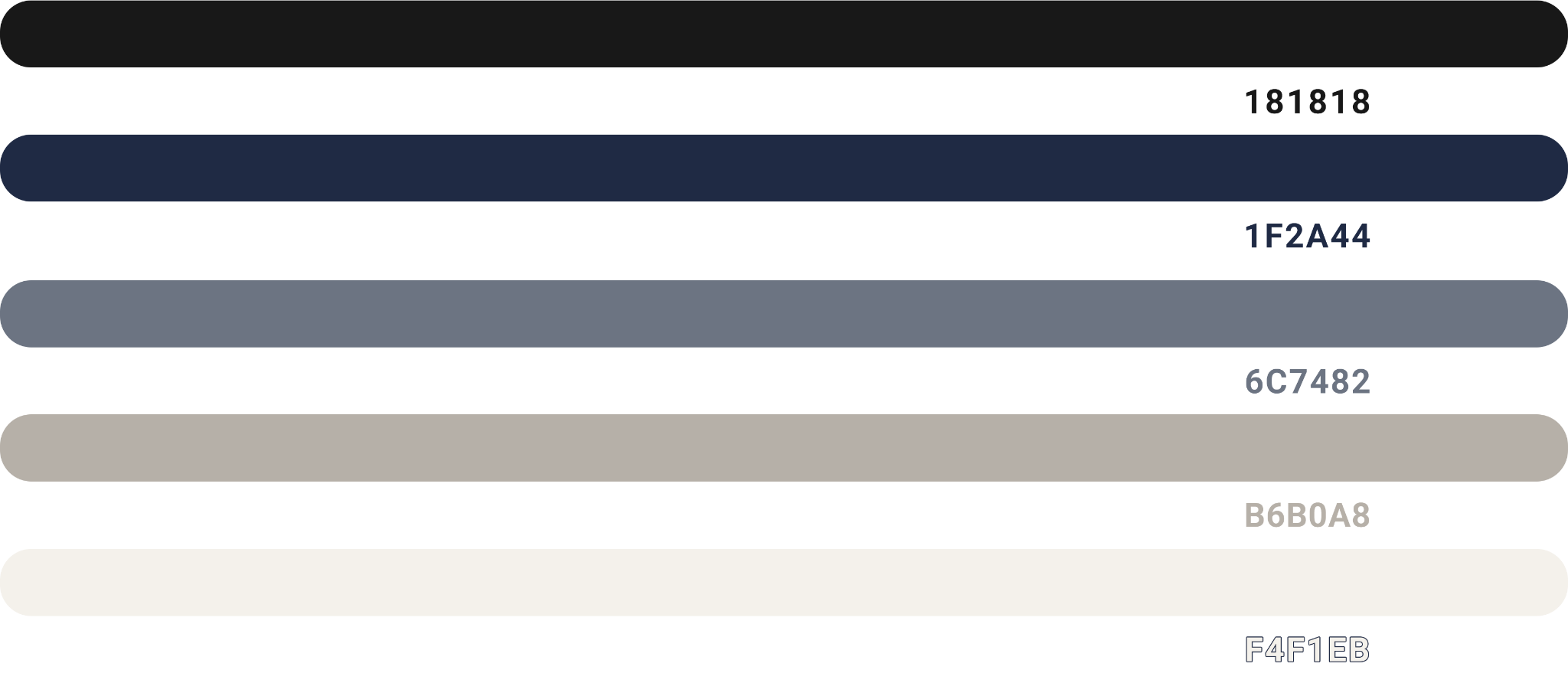 Aliore color palette