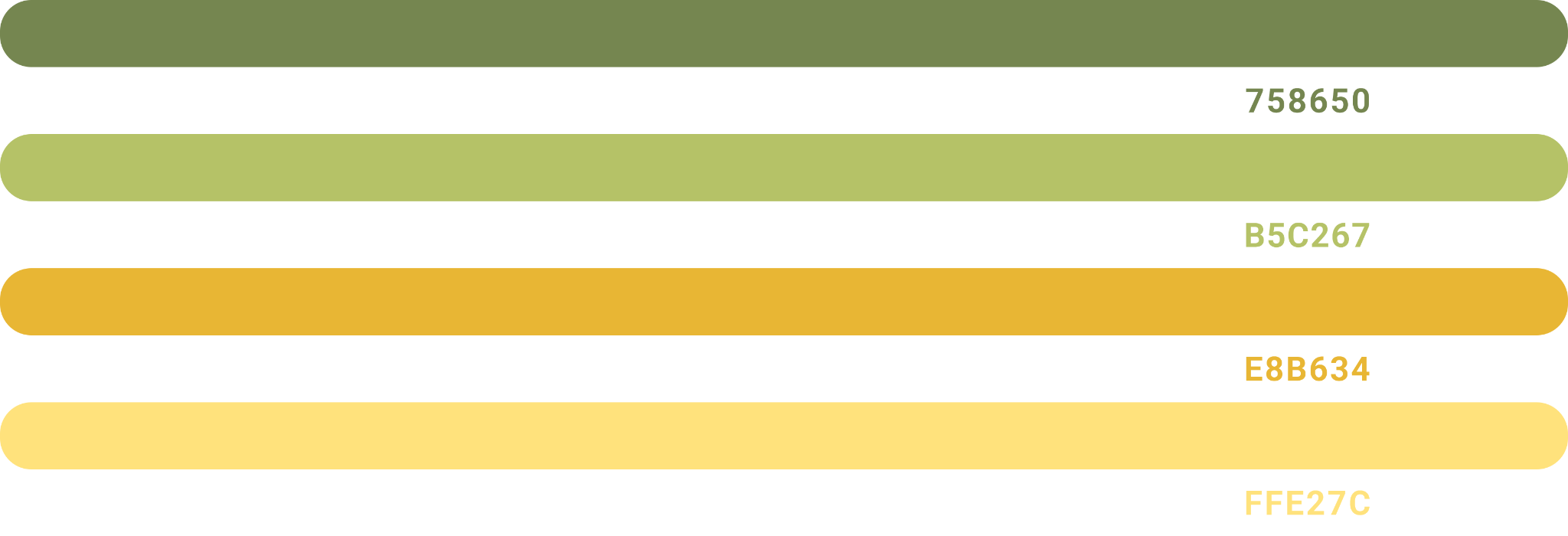 Pizza Pazza color palette